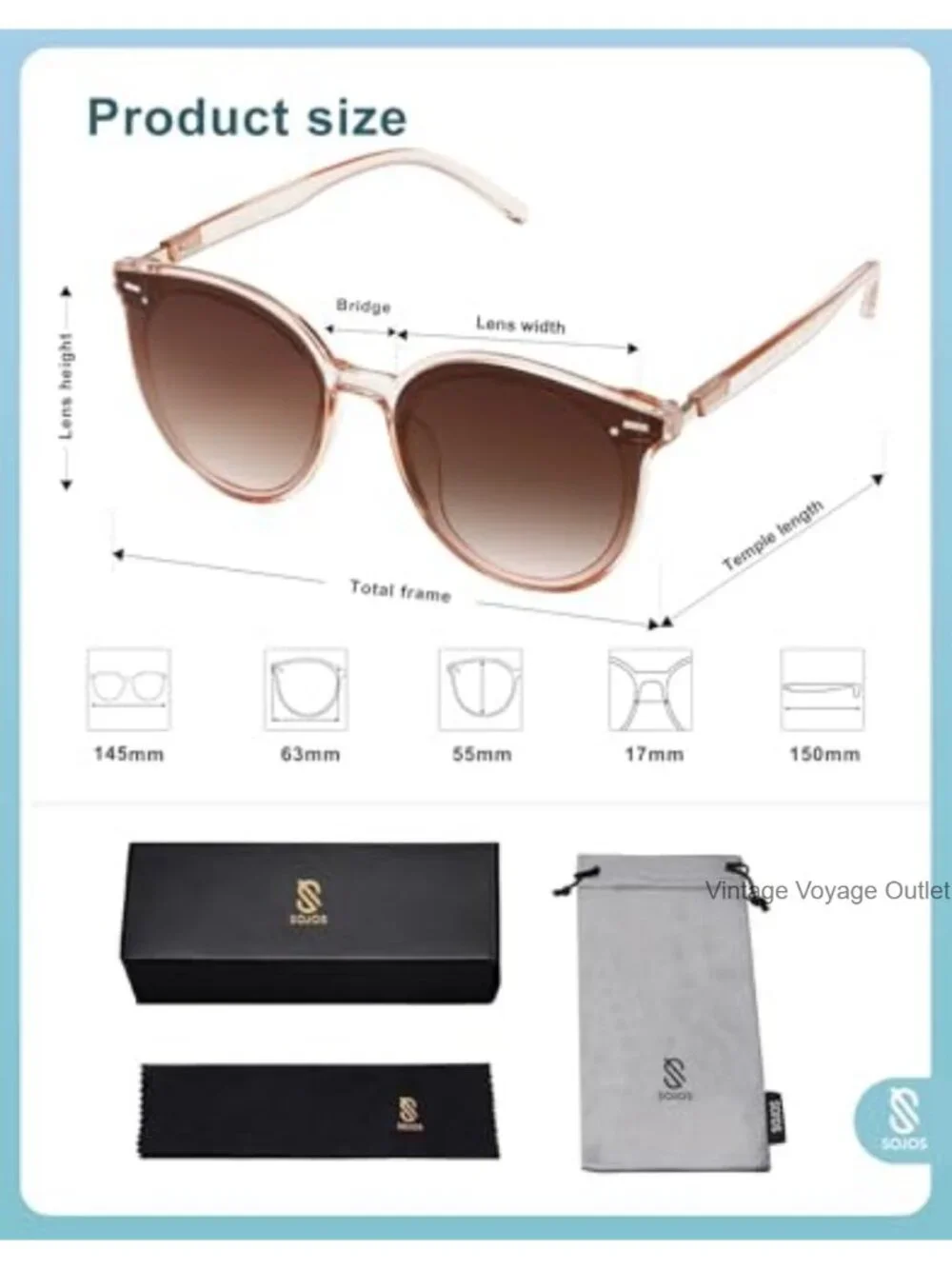 Retro Round Sunglasses UV400 Protection Trendy Shades